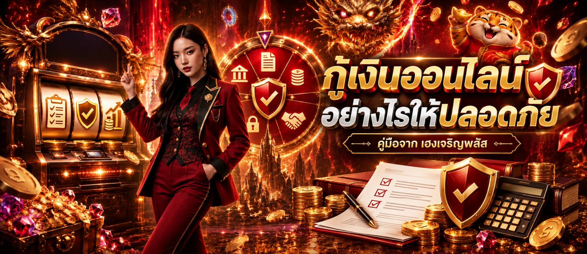 เฮงเจริญพลัส | กู้เงินออนไลน์อย่างไรให้ปลอดภัย